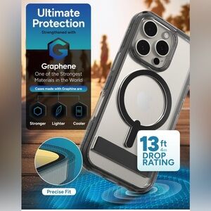 ZAGG Clear Case with Kickstand